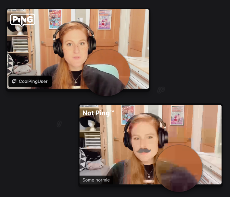Screenshot of app Ping.gg
